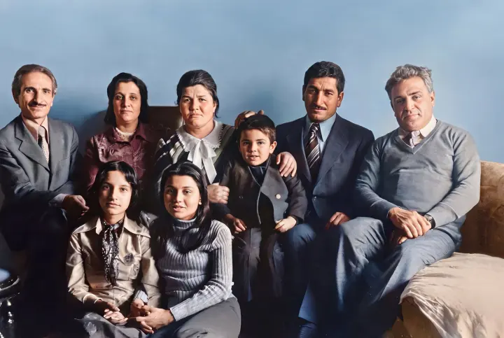 Ahmet Çebi aile portresi